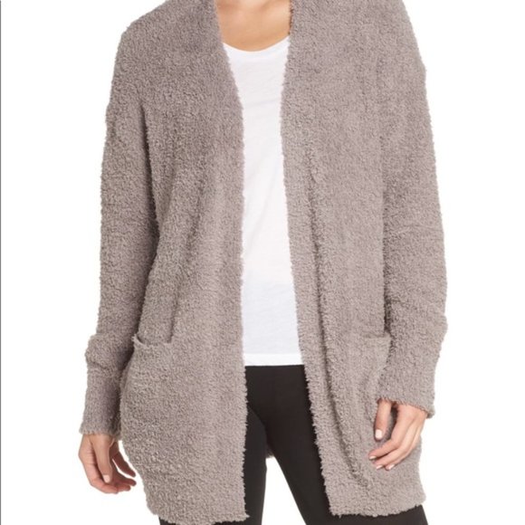 Barefoot Dreams Sweaters - Barefoot Dreams Cozy Chic Beach Rock Cardigan NWT